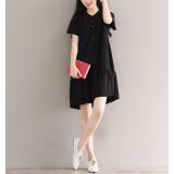 Váy bầu đuôi cá trơn đen