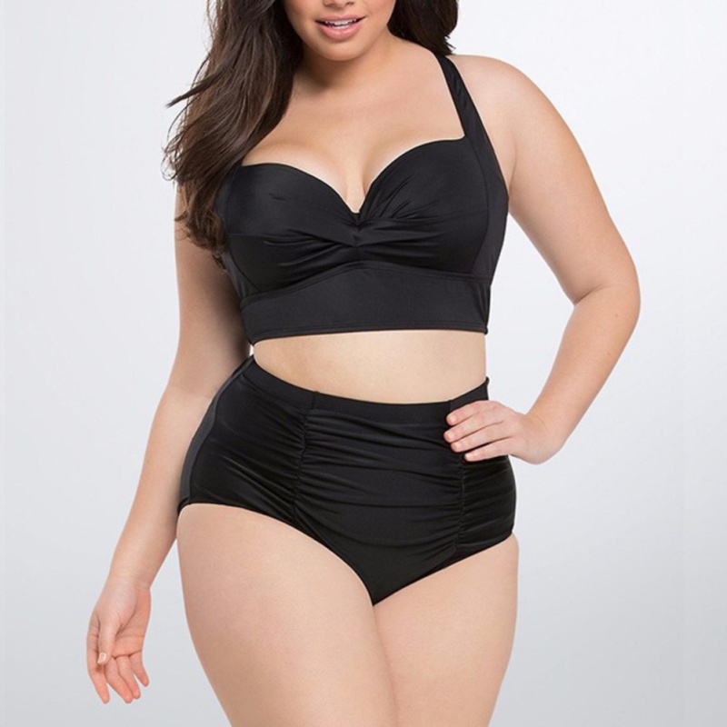 Nơi bán Venus queen Womens Bohemia Floral Print Vintage Plus Size High Waist Summer Bikini Swimsuit Swimwear Bathing Beachwear - intl