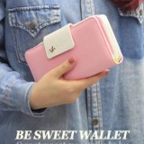 Ví Bóp Tiền Nữ Nhiều Ngăn Tiện Dụng SPER03 (Hồng Phấn)