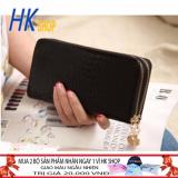 Ví Cầm Tay 2 Ngăn HK shop 2K4 (Đen)