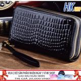 Ví cầm tay 2 ngăn sang trọng hk shop 2n - pum.