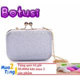 Ví Clutch Dự Tiệc Đính Kim Tuyến + Kèm quà