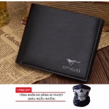 Ví da nam Septwolves + Tặng Khăn phượt đa năng
