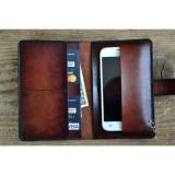 Ví đựng passport, thẻ, da bò thật LDD0167 (Da bò nhập khẩu nguyên con)