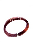 Vòng tay gỗ Cẩm Lai cẩn bạc
