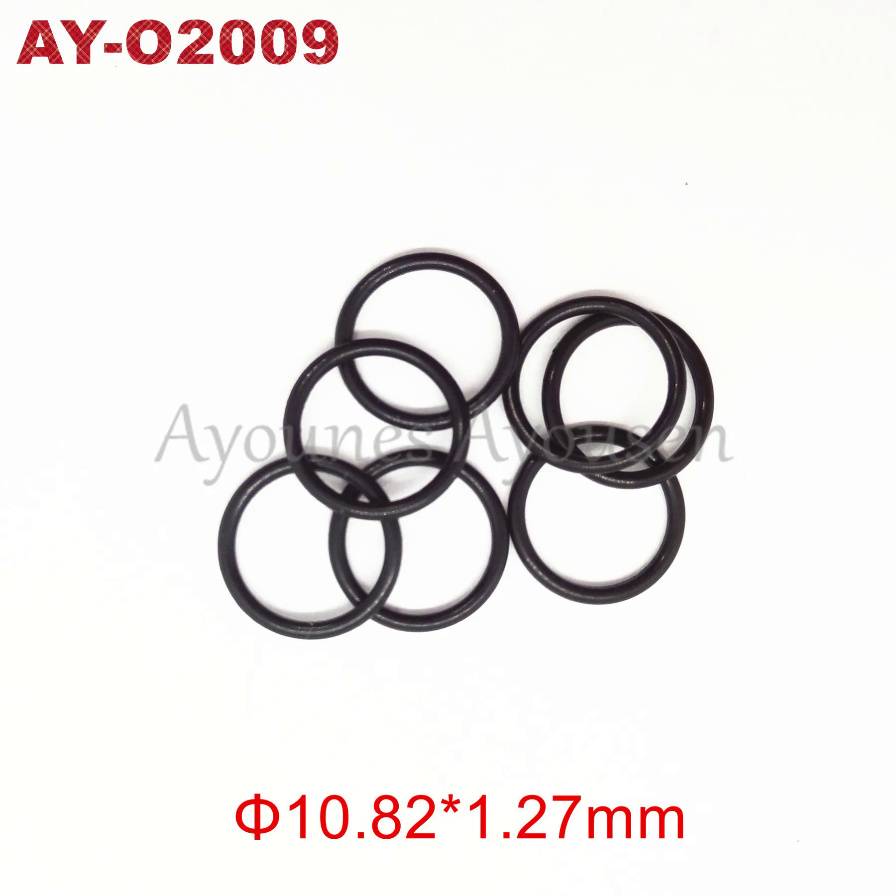 Miễn phí vận chuyển 200 miếng cho HONDA Xe phun nhiên liệu cao su ORING 10.82*1.27mm phụ tùng ô tô thay thế (AY-O2009)