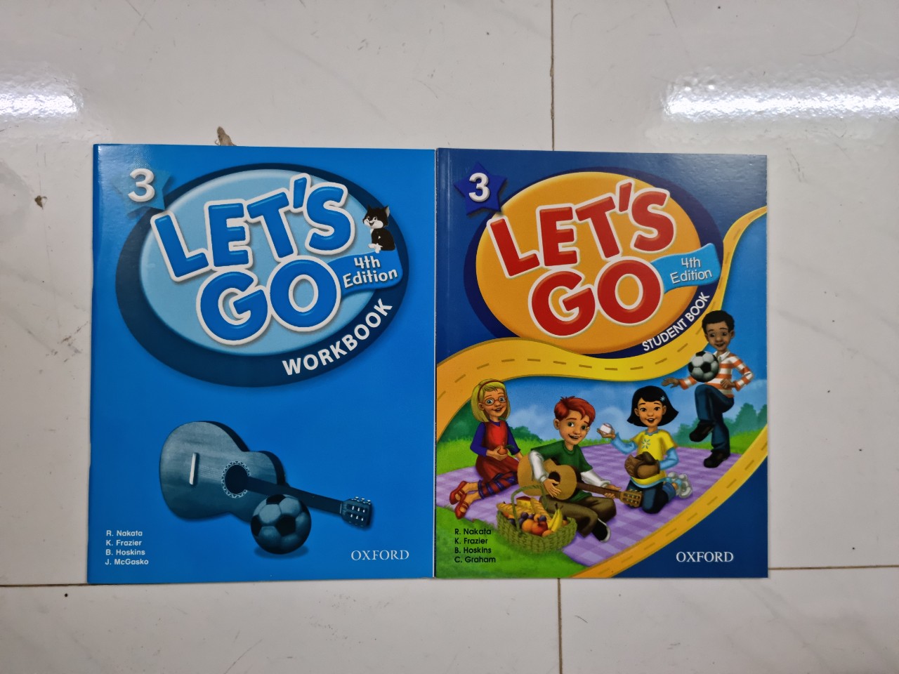 Bộ let's go 3 bản 4th cho bé