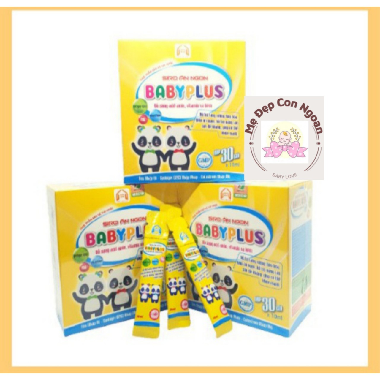 Siro ăn Ngon Hết Biếng ăn Baby Plus cho bé Tăng đề kháng-Tăng Cường tiêu hoá