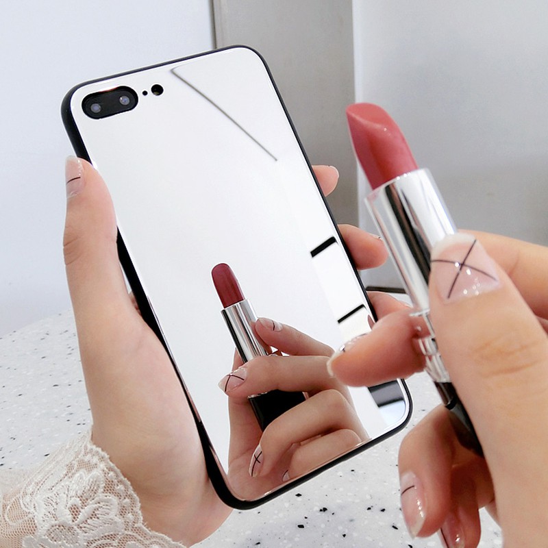 Ốp lưng tráng gương bạc iphone 6/6s, 6/6s plus, 7/8/SE 2020, 7/8 plus