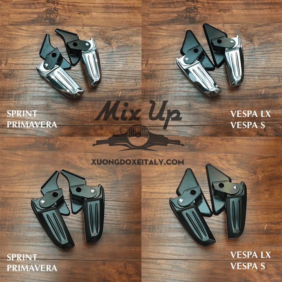 BỘ GÁC CHÂN DÒNG XE VESPA