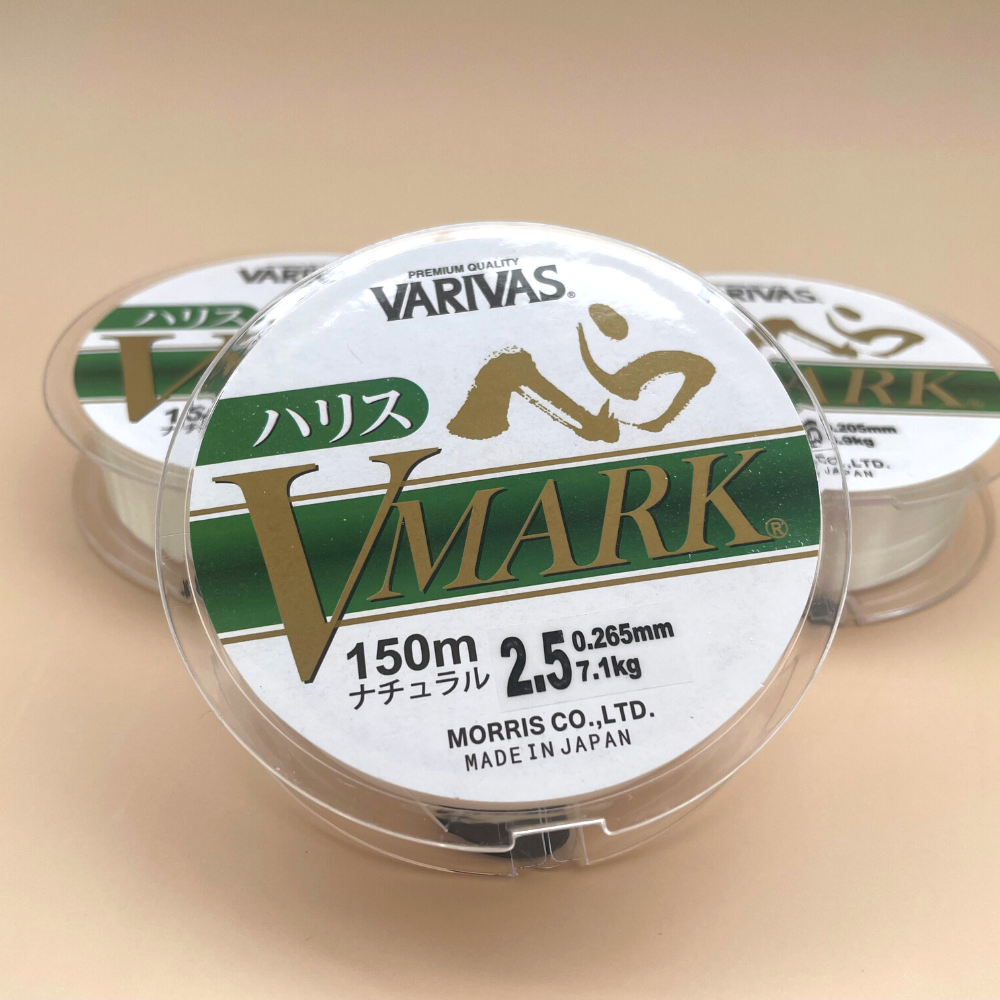 Dây câu cá Nhật Varivas Vmark cước tàng hình, dây trục, dây thẻo câu đơn, câu đài siêu bền.
