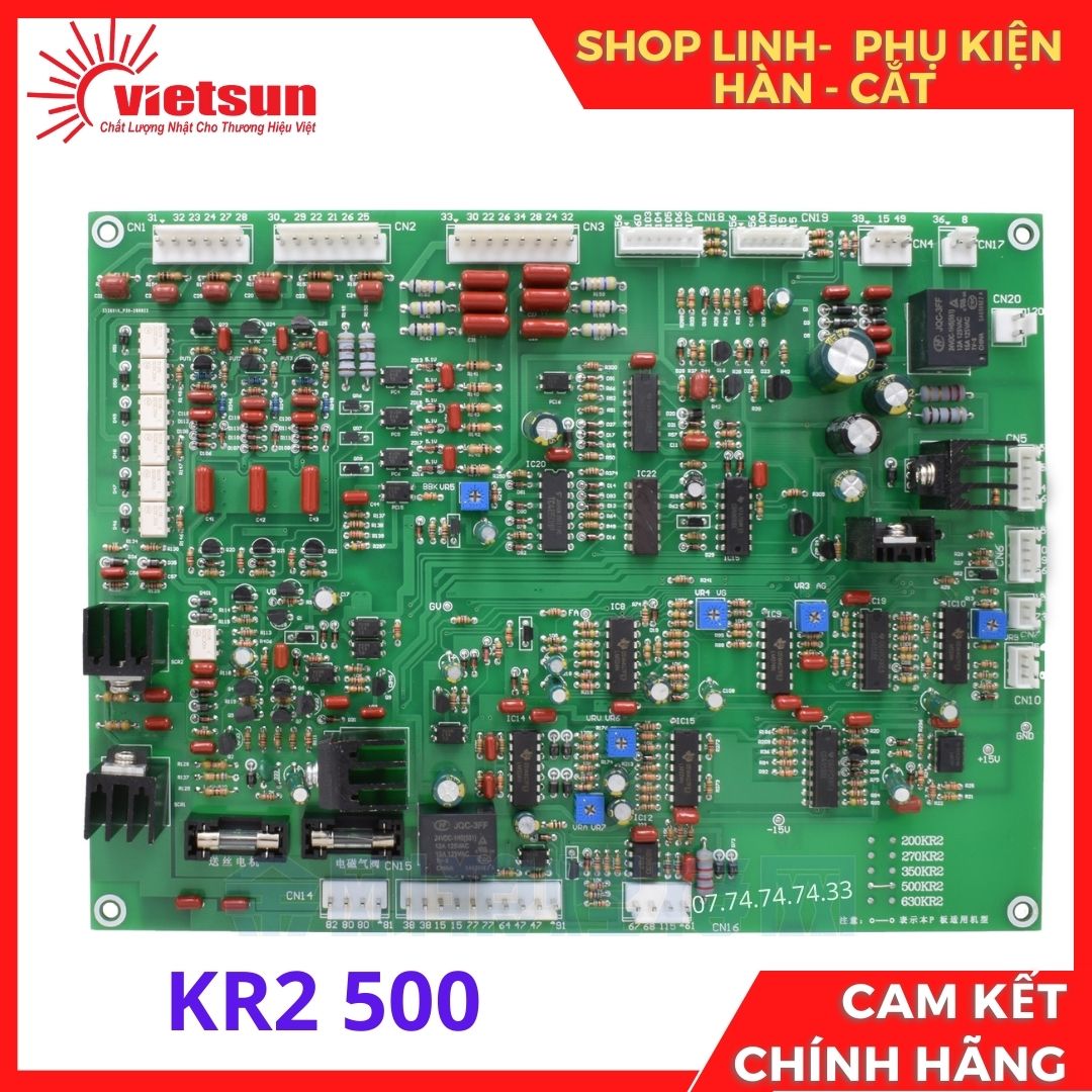 Bo mạch máy hàn KR500, linh kiện sửa chữa máy hàn