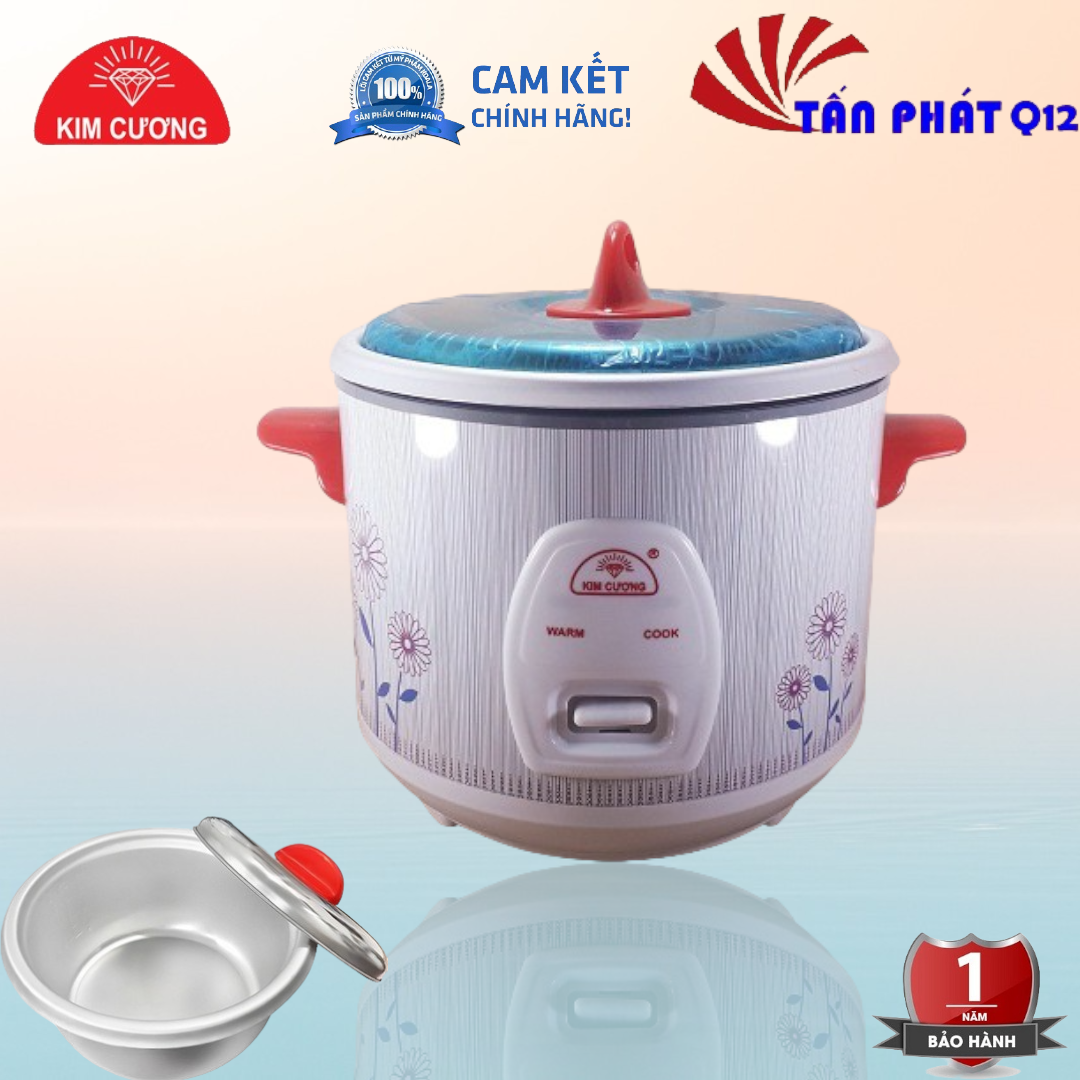 NỒI CƠM KIM CƯƠNG 1.2L NẮP RỜI