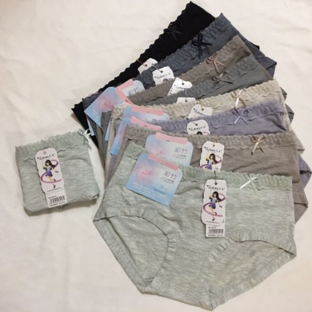 Combo 10 quần chíp cotton cạp ren cực mềm mại