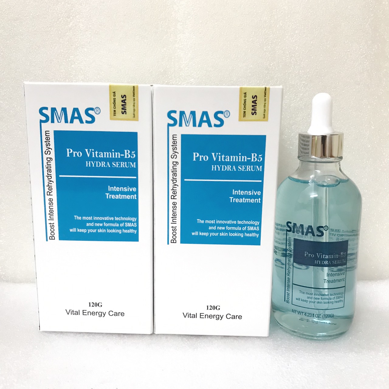 (CHÍNH HÃNG) Serum Cấp Ẩm, Phục Hồi Da - SMAS / S MAS Pro Vitamin B5 Hydra Serum - 120ml