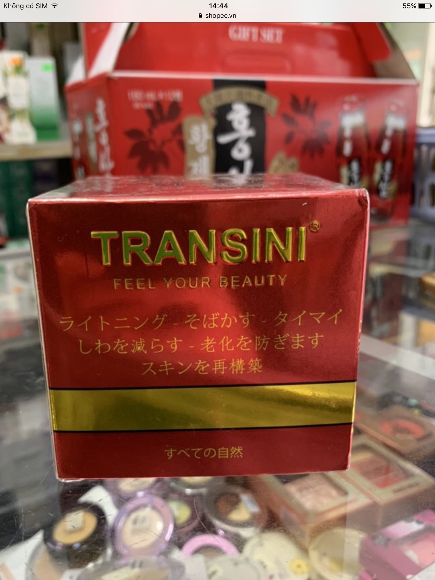 Kem Transini - trắng da - nám - tàn nhang - đồi mồi . Xuất xứ Nhật Bản.