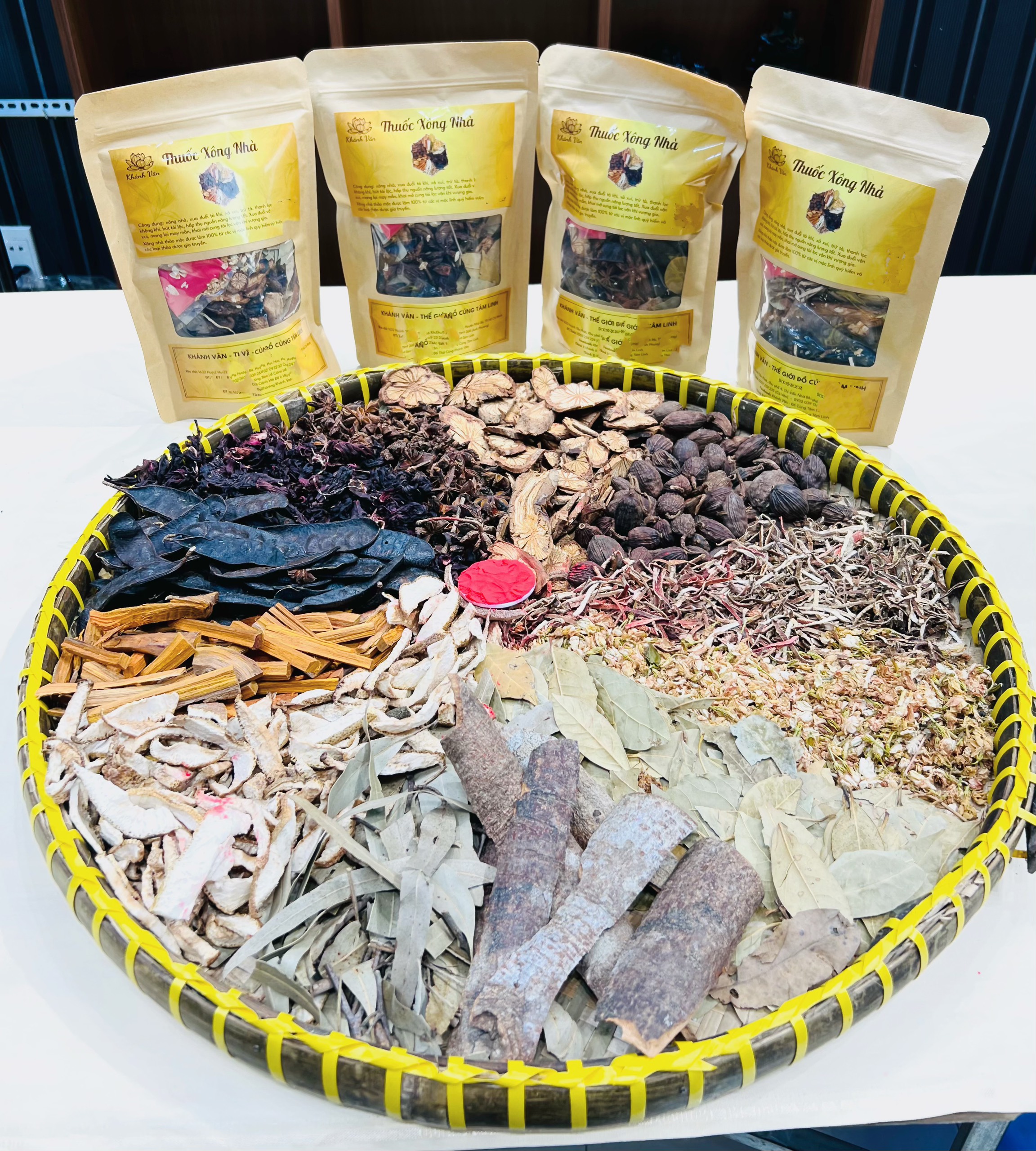 Thuốc xông nhà thảo mộc - khánh vân
