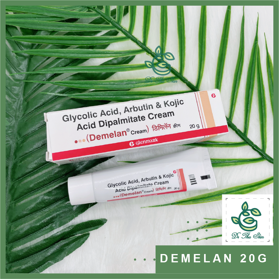 Demelan cream chính hãng 20g hàng sẵn- kem dưỡng trắng da, làm sáng da, giảm mờ thâm nám