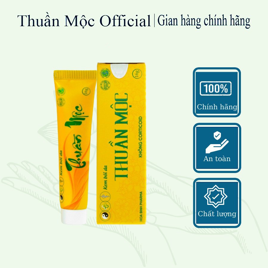 Kem Bôi Da Thuần Mộc Của Thanh Mộc Hương Giúp Giảm Bong Tróc Da Do Nấm Hắc Lào 100% Thành Phần Tự Nhiên Đảm Bảo An Toàn Sử Dụng ( Mẫu mới 16 g)