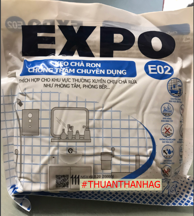 Keo chà ron chống thấm chuyên dụng expo e02
