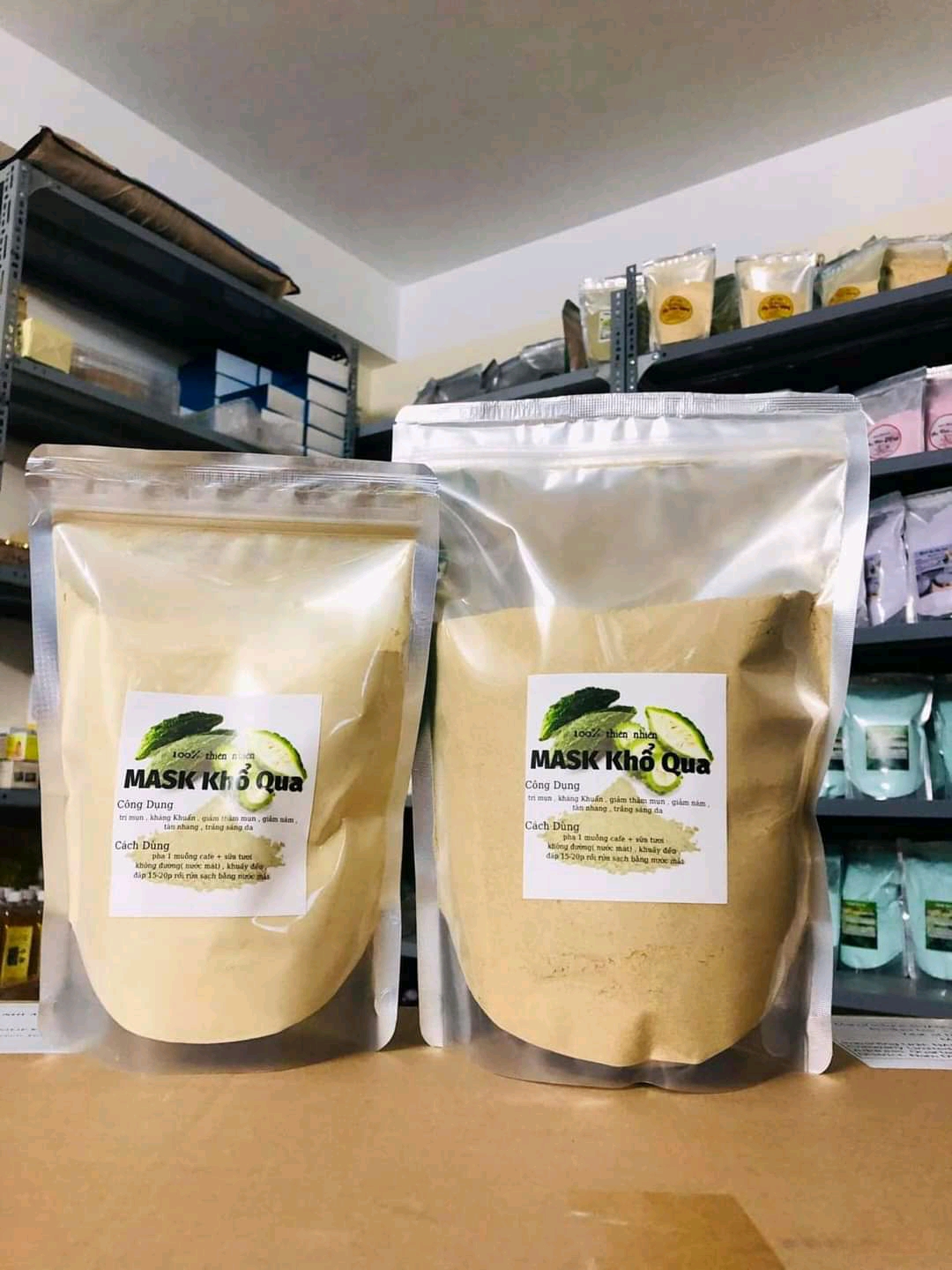 Nạ khổ qua đắp mặt nạ túi 1kg