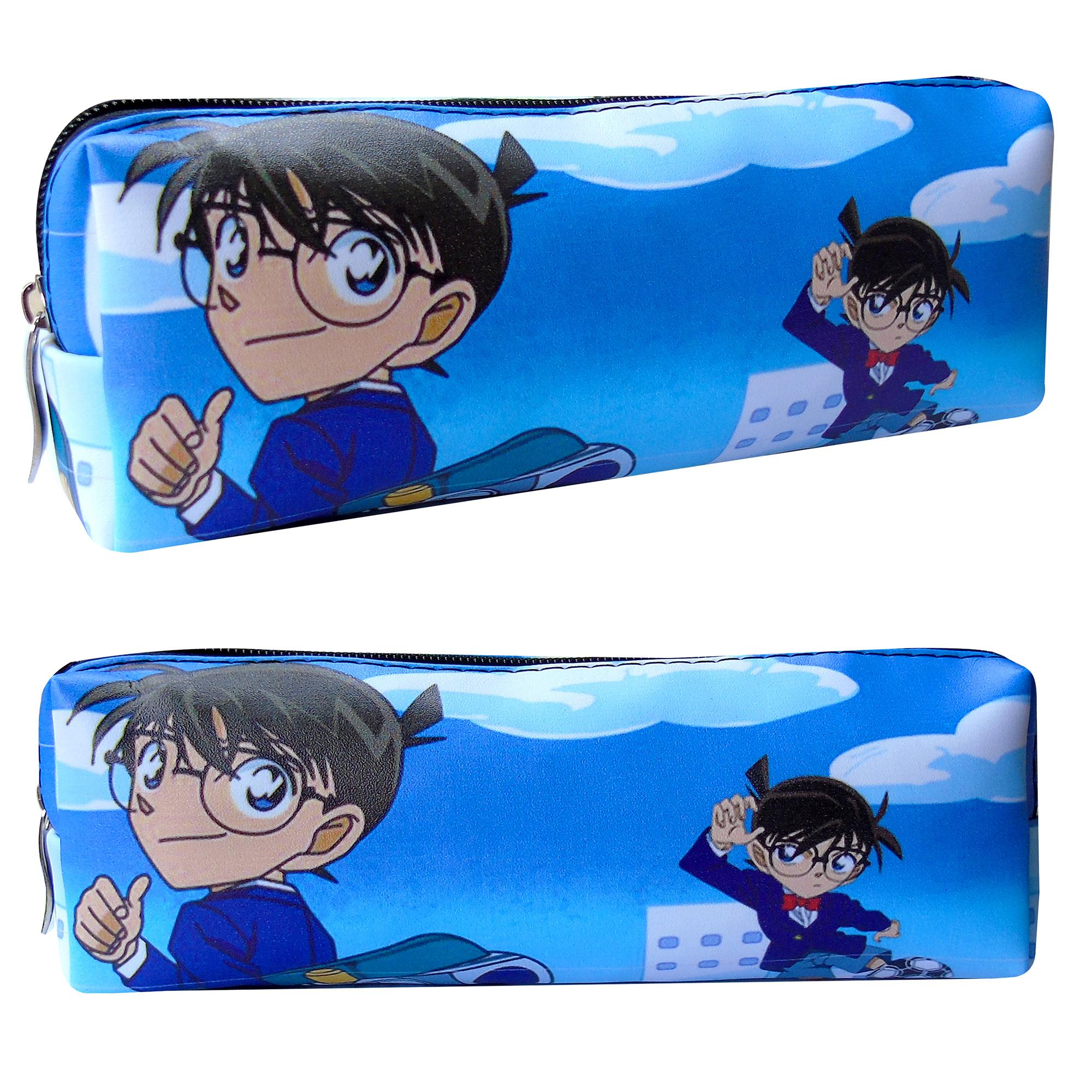 Hộp bút bóp viết in hình Conan giá rẻ