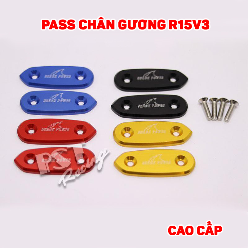 Pass chân gương r15v3 cnc