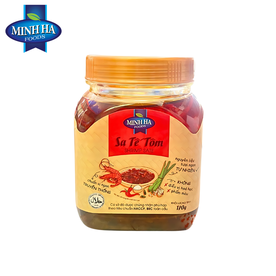 Combo 2 hũ Sa tế tôm Minh Hà 170g