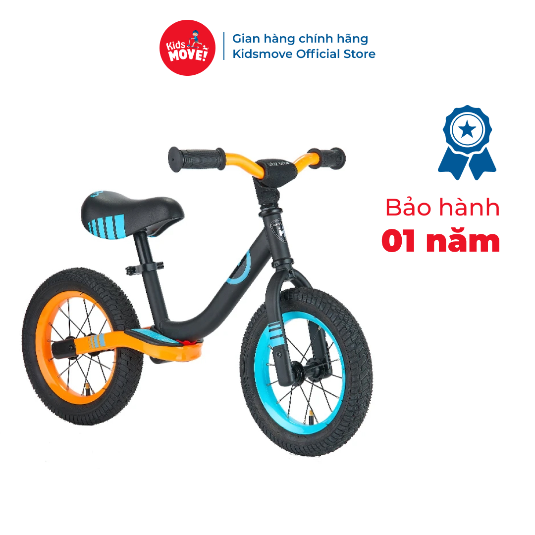 Xe thăng bằng cho bé 2-6 tuổi có giảm xóc, gá để chân và lốp cao su chuyên nghiệp Whizbebe Color
