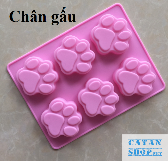 [HCM]Khuôn silicon dẻo 3D 4D đổ Socola Thạch Đá Kẹochipchip Pudding tạo hình cute GD311-Khuondeo