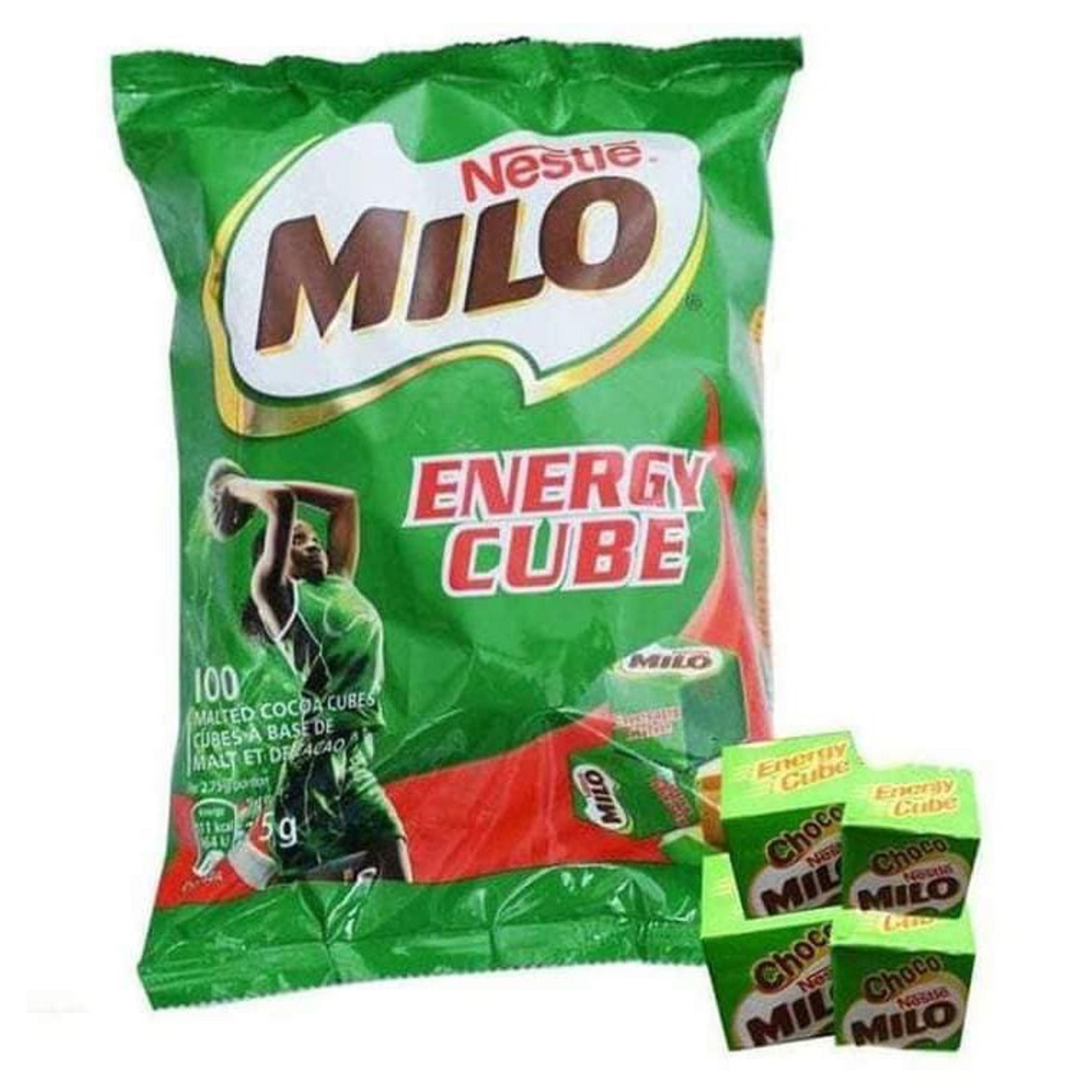 Combo 2 bịch kẹo viên chocolate milo cube giá rẻ