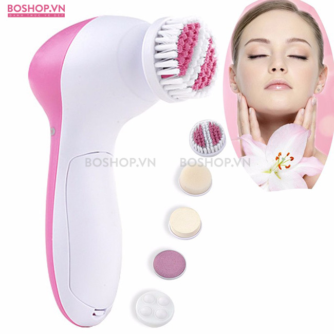 Máy massager 5in1 nhỏ - Máy Massage mặt 5 in 1 - Máy massage mặt Đa năng -Máy rửa mặt - Máy massage rửa mặt 5 trong1 -Máy chăm sóc da 5 chức năng - Máy mát xa mặt 5in1 -máy rửa mặt cầm tay - dụng cụ làm đẹp - dụng cụ chăm sóc da