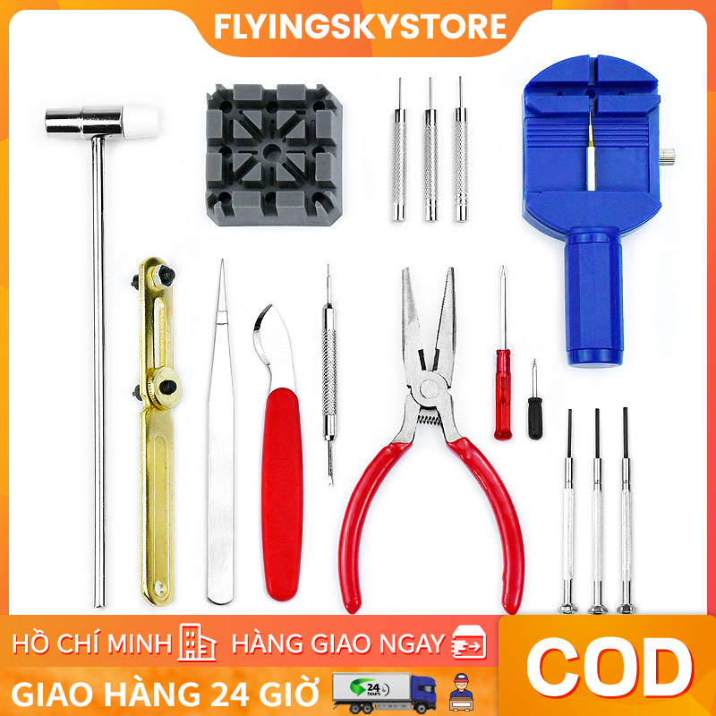 Bộ đồ nghề sửa đồng hồ cao cấp kèm túi đựng