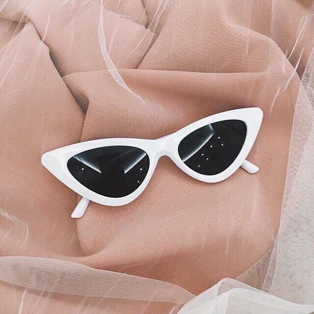 [HCM][ẢNH THẬT+SALE] KÍNH MẮT THỜI TRANG NAM NỮ THIẾT KẾ MẮT MÈO GỌNG TRẮNG CỰC SÀNH ĐIỆU