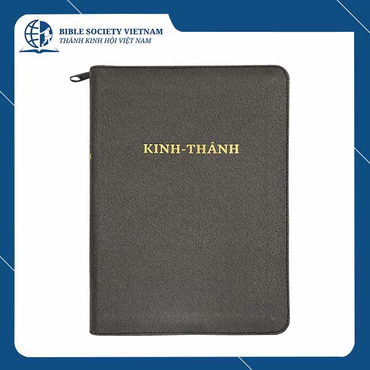 Kinh Thánh tiếng Việt, bản 1925, mạ vàng, khổ lớn, có dây kéo