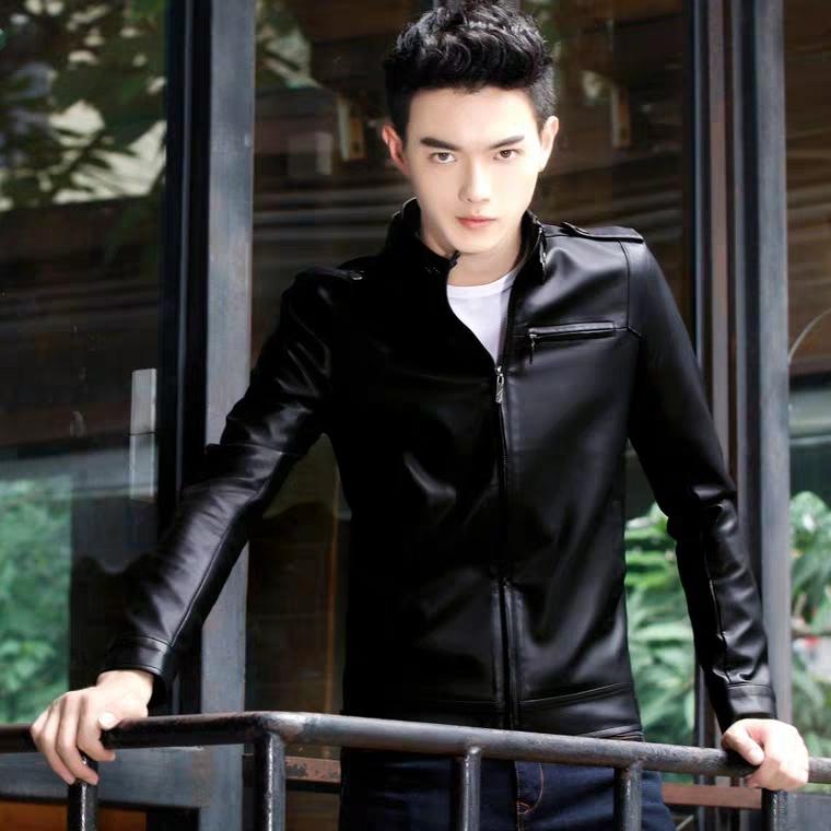 [HCM]Áo Khoác Nam Chất Liệu Da Bóng Sành Điệu Cho Chàng Trai Thời Thượng 2019 sakura