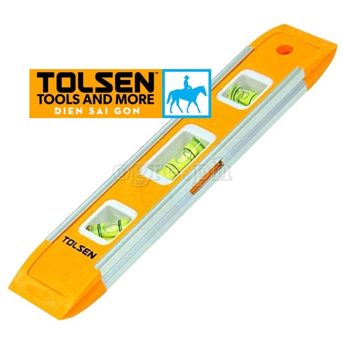 Thước thủy mini có nam châm 9inch 225mm tolsen 35210