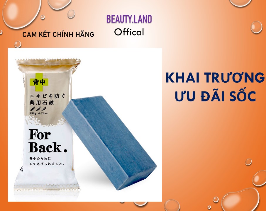 Xà phòng ngừa mụn lưng for back nhật bản.