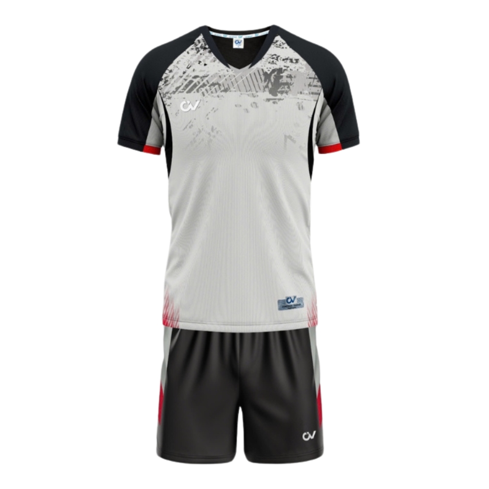 Quần áo thể thao đồ đá banh không logo CV C450 CÓ IN tên số