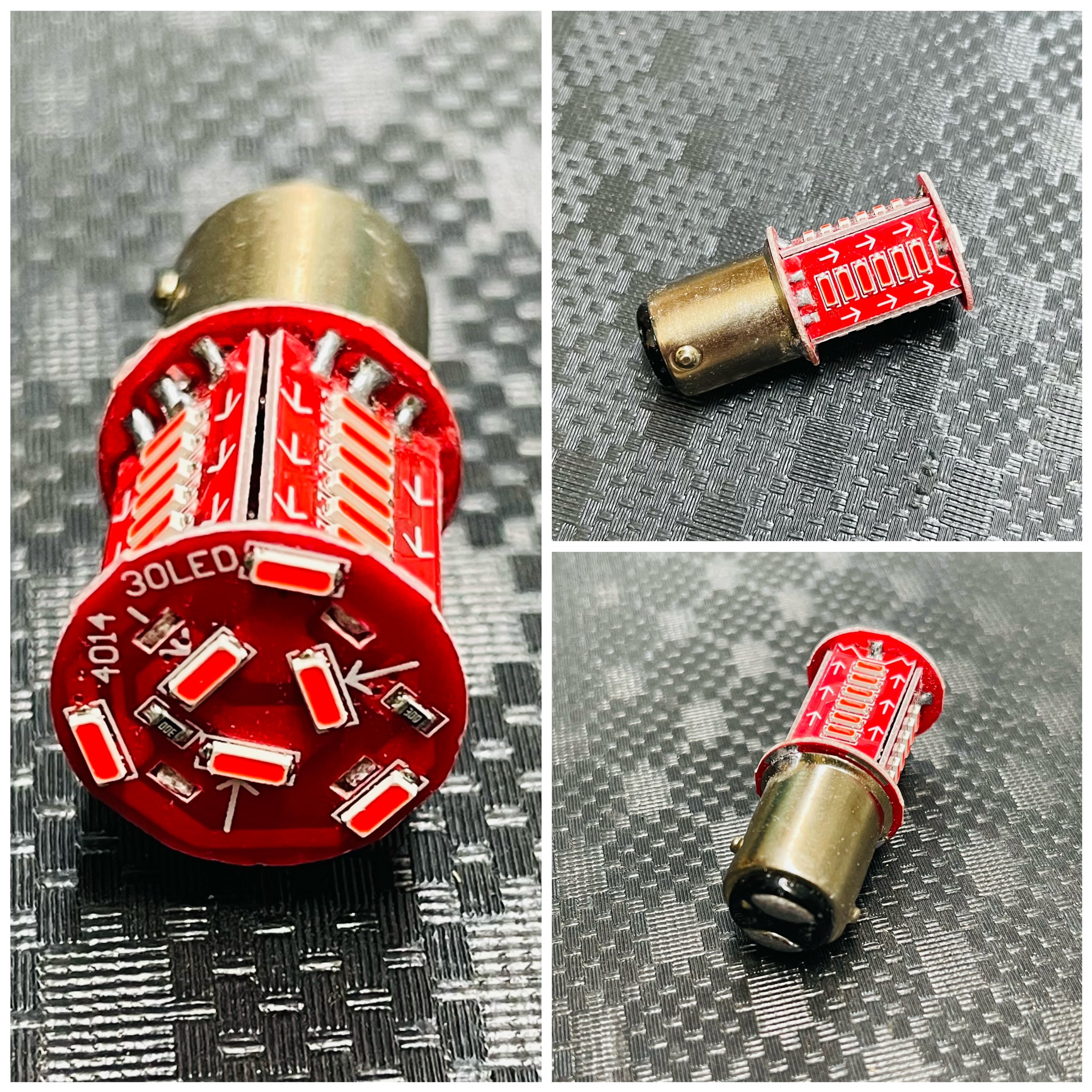 Đèn led hậu audi + led hậu nháy stop f1 cho xe máy - siêu sáng màu đỏ