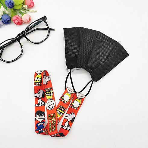 [HCM]Dây đeo khẩu trang hàn Quốc cho bé cao cấp chống rơi chống thất lạc khẩu trang hình họa tiết dễ thương