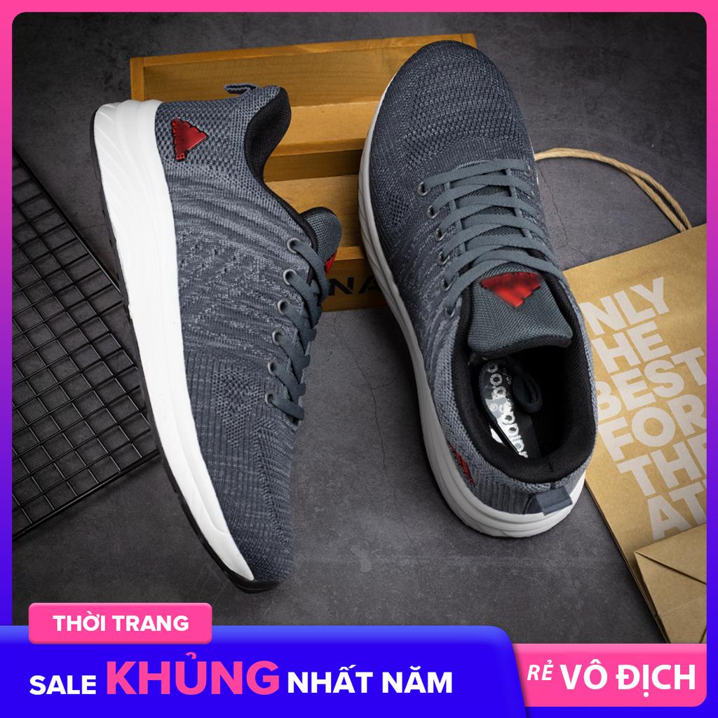 [SƯU TẦM MÃ HỖ TRỢ SHIP 50K] Giày sneaker nam giày thể thao nam D65 màu ghi xám