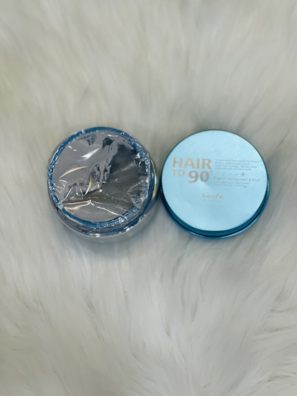 Sáp Vuốt Tóc dành cho Nam Hair To 90 Kanfa Expert Styling Wax Mud 100ml-Tạo kiểu tóc giữ nếp lâu