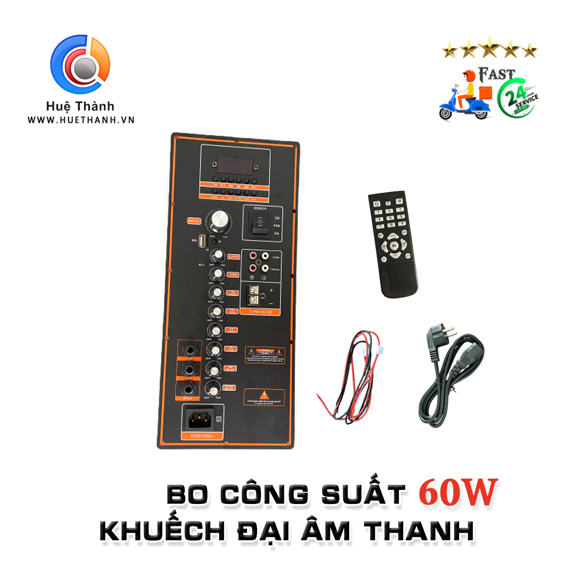 Bo công suất 60W- khuếch đại âm thanh