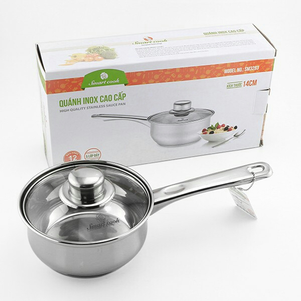 Quánh inox elmich smartcook el3283 size 14cm