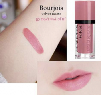 Son Velvet màu 10 – Don’t Pink Of It ( hồng pastel nude)