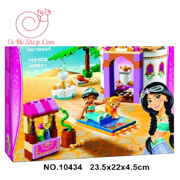 Mô hình lắp ráp lego truyện cổ tích aladdin và cây đèn thần