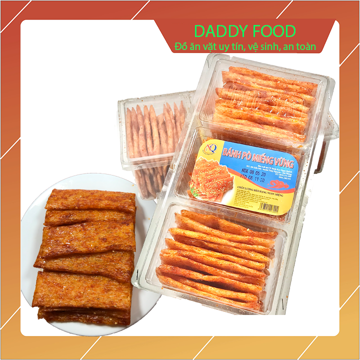 Bánh pò miếng vừng hộp 320g loại dai, đặc sản hải phòng hương vị thơm ngon hấp dẫn
