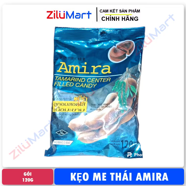 Kẹo me Thái Lan Amira gói 120g