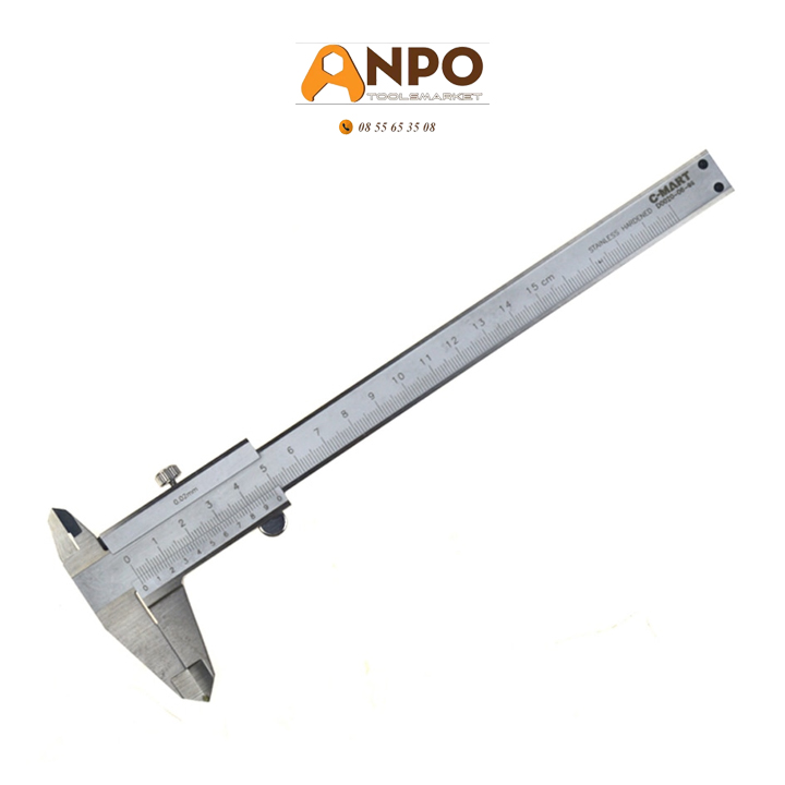 Thước kẹp cơ 150mm/6″ d0201-6 c-mart